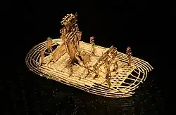 Balsa Muisca (Tratwa Muisca), kultura Muisca-Chibcha