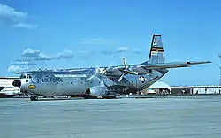 C-133B Cargomaster należący do  60th Military Airlift Wing (1967)