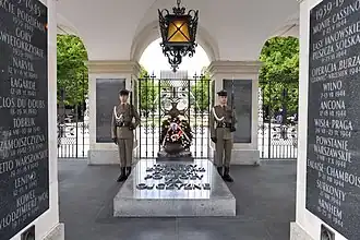 Grób Nieznanego Żołnierza w Warszawie.