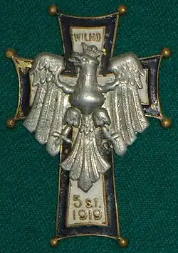 Odznaka 76 Lidzkiego Pułku Piechoty