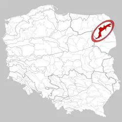 Mapa regionu