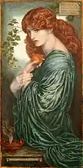 Dante Gabriel Rossetti,Prozerpina,1882