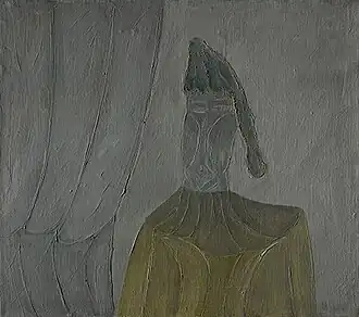 Alicja Wahl, lata 60., olej na płótnie, 79 x 90 cm