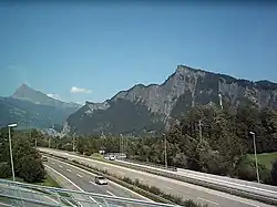 A13 w rejonie Chur