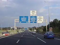 A2 w okolicach Fogueteiro