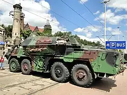 Armatohaubica wz. 1977 używana w SZ RP