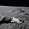 Pozostawiony przez Apollo 14 retroreflektor (LRRR).