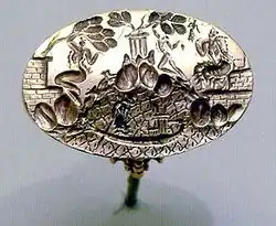 Tzw. Pierścień króla Minosa (1500-1400 p.n.e.)