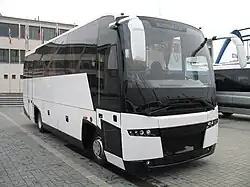 Autobus AMZ Boomerang na targach Transexpo 2008