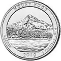 dwudziestopięciocentówka Mt. Hood
