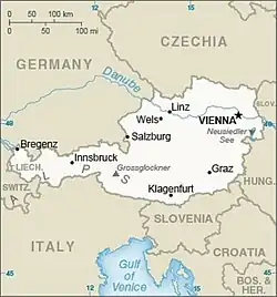 Mapa opisywanego kraju