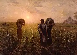 Jules Breton – Koniec pracy (1887)