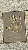 Odcisk dłoni Władysława Kowalskiego