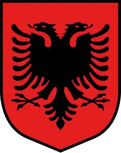 Herb Albanii 1992–1998