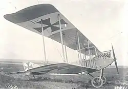 Niemiecki samolot rozpoznawczy Albatros B.I w 1915 roku