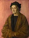 Portret Albrechta Dürera z 1490 Galeria Uffizi