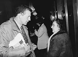 Alda Merini z włoskim pisarzem Aldo Busi