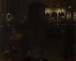 Motyw z placu Wittelsbachów w Monachium (1900–1901), Muzeum Narodowe w Krakowie