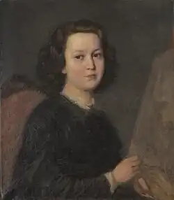 Portret malarki Józefiny Geppert (1870-1875), Muzeum Narodowe w Krakowie