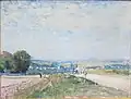 Alfred Sisley, Le Chemin de Montbuisson à Louveciennes (1875)