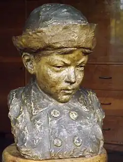 Alojzy Bunsch – portret syna (Karol Bunsch), ok. 1906, zb. prywatne