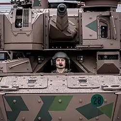 Stanowisko kierowcy.