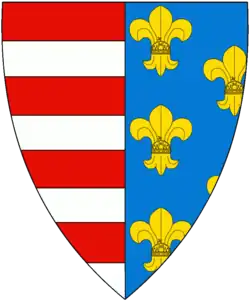 Herb z czasów dynastii andegaweńskiej