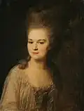 F. Rokotow Portret A.P. Kutajsowej (Портрет А.П. Кутайсовой, ok. 1780)