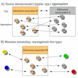 Monizm anomalny – ilustracja