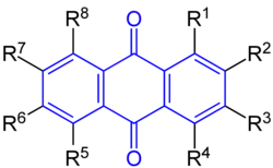 ogólna struktura antrachinonów