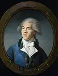 Antoine Barnave - lider Feuillantów.