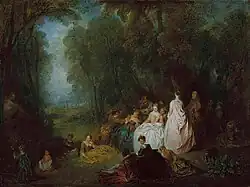 Antoine Watteau, Fête champêtre (1718-1721)