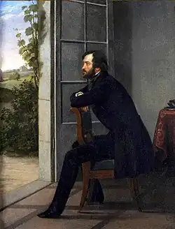 Antoni Wodziński, olej na płótnie, Muzeum w Kłóbce