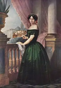 Portret Doñi Josefy García Solis, 1852