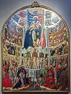 Antonio Vivarini i Giovanni d'Alemagna, Koronacja Najświętszej Maryi Panny