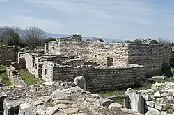 Fragment pałacu biskupów