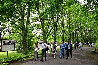 Stała ekspozycja w alei dębowej