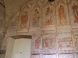Freski w kościele