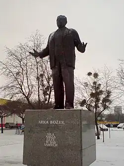 Pomnik Arki Bożka w Raciborzu (1980)