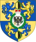 Herb Luizy Wallenstein, żony Franciszka