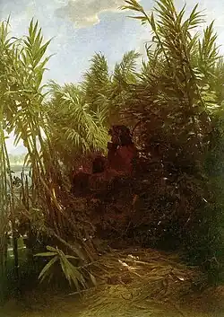 Pan w trzcinach (1858)