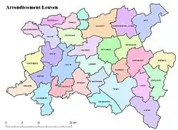 Plan okręgu Leuven