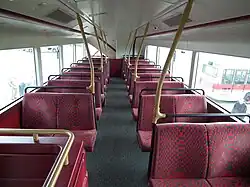 Wnętrze pojazdu – górny pokład