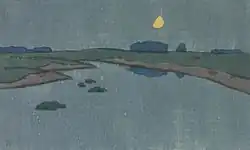 Bagna nad strumieniem, ok. 1905, kolekcja prywatna