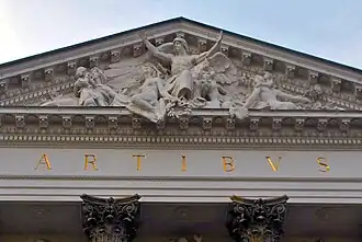 Motto 'Artibus' - 'Sztukom pięknym'