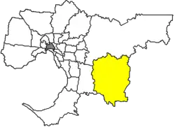 Plan Hrabstwo Cardinia