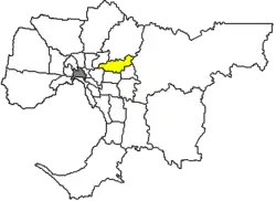 Plan City of Manningham