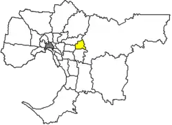 Plan City of Maroondah