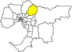 Plan Hrabstwo Nillumbik