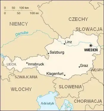 Mapa opisywanego kraju